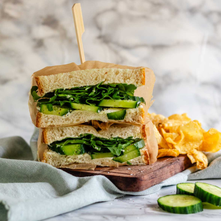 Vegan Cucumber Sandwich Recipe