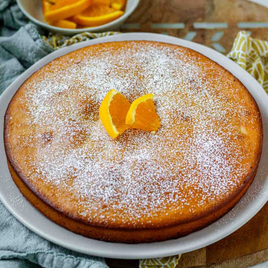 Orange Blossom Cake Recipe - The Veggie YaYa